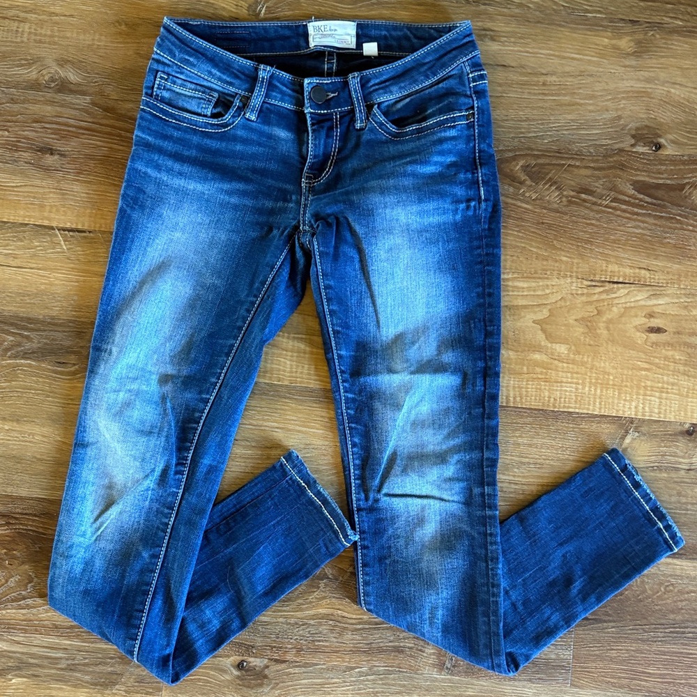 Buckle Women's Dark Blue Skinny Jeans